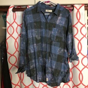 NWT Hollister plaid flannel shirt